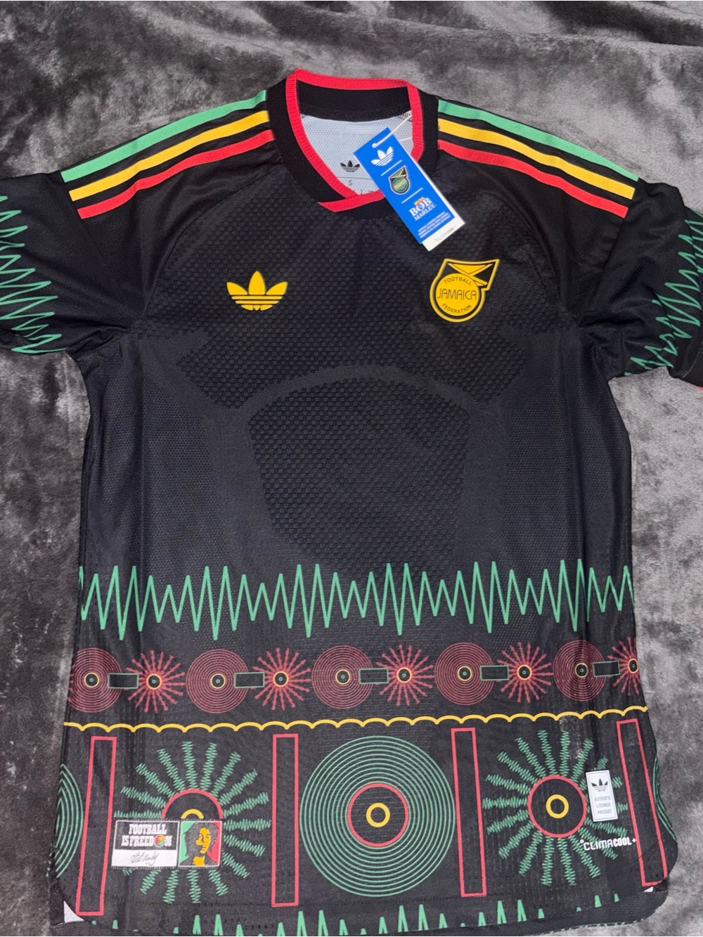 adidas Jamaica World Cup Away M10 Jersey - Picture 4 of 8